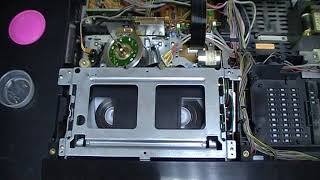 JVC HRD400U VCR rewind cycle [upl. by Suk]