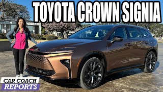 The 2025 Toyota Crown Signia 2Row Midsize Luxury Is a SUV OR Wagon [upl. by Woodall]