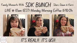 LIVE Monday Morning Coffee 111824 [upl. by Eustacia342]