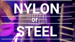 Nylon Vs Steel Strings 🤔 Which sounds better for you  ft You are My All in All [upl. by Paviour]