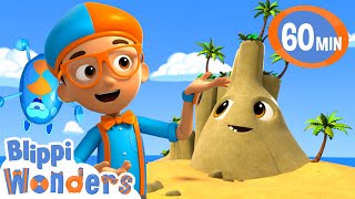 Blippi wonders why dont islands float away  Blippi Wonders Educational Videos for Kids [upl. by Swart]