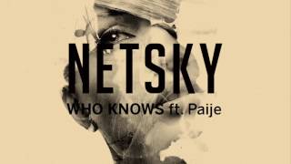 Netsky  Who Knows ft Paije [upl. by Bazil798]