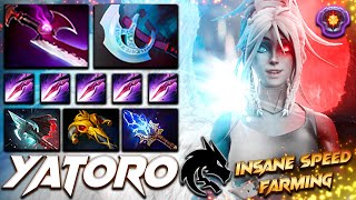 Yatoro Drow Ranger Insane Speed Farming  Dota 2 Pro Gameplay Watch amp Learn [upl. by Terrell809]