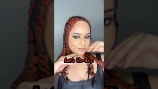 Unclipping 300 Clips from Hair  Dikshita Jindal [upl. by Ahsirtak600]