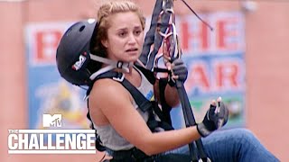 Julie vs Veronica Turns Dangerous 😱 Throwback  The Challenge [upl. by Zetnas111]