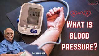 What is blood pressure Dr B M Hegde [upl. by Meikah]