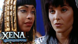 Xena Meets Cleopatra  Xena Warrior Princess [upl. by Aicilram]