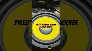 Pyle8 midbass woofer automobile audiocaraudiotechnothunderdomepylejblrcfwoofersubwoofer [upl. by Yesak]