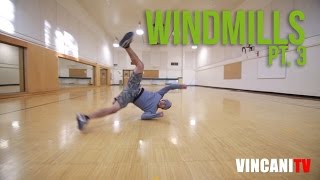 How to Breakdance  Beginner Windmills Pt 3  Barrel [upl. by Attiuqehs227]