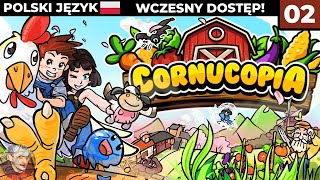 Cornucopia PL 2  Zwiedzamy miasto i jaskinie  Gameplay PL [upl. by Nolava]