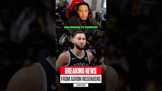 Ben Simmons traded to Golden State Warriors fyp nba trade trending chenzo [upl. by Allemac]