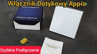 Włącznik Dotykowy Appio Szklany [upl. by Dafna645]