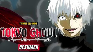 TOKYO GHOUL RESUMEN Temporada 1 🩸 De HUMANO a DEMONIO por su NOVIA 🔞  Templo del Anime [upl. by Asilem]