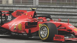 F1 2019 Scuderia Ferrari Mission Winnow SF90  Bahrain Circuit with Charles Leclerc • 25 Race [upl. by Angil646]