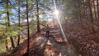 HIKING IN HOCKING HILLS OHIO VLOG [upl. by Farny]