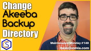 Change the Default Akeeba Backup Output Directory for Joomla Backups 🛠 MM Live Stream 149 [upl. by Eneli391]