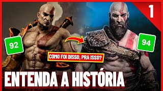 Saga God of War  Entenda a História de Kratos [upl. by Okuy]