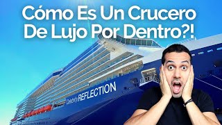 Tour DENTRO De Un CRUCERO De LUJO 😱🚢😀 [upl. by Eisus]