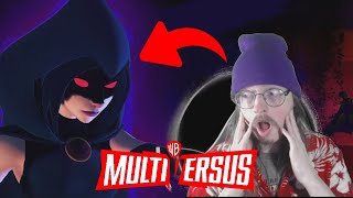 Raven Looks PERFECT  Multiversus Raven Gameplay Trailer Reaction [upl. by Joab]