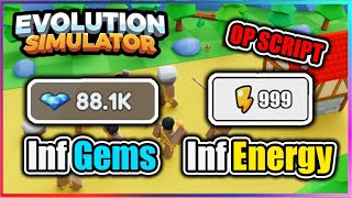 🔥OP Evolution Simulator Script  Infinite Gems  Energy [upl. by Eatnohs]