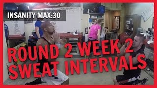 INSANITY MAX 30 Round 2 Week 2 Sweat Intervals NC FIT CLUB [upl. by Inavoy]