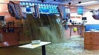 Surrey hospital flood [upl. by Feldt]