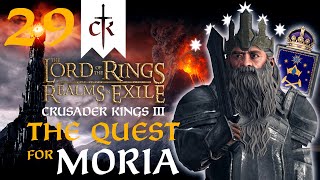 THE FINAL WAR WITH SAURON Crusader Kings 3 Realms In Exile LOTR Mod The Quest for Moria 29 FINALE [upl. by Hbahsur]