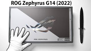 ROG Zephyrus G14 2022 Gaming Laptop Unboxing  Gameplay [upl. by Manara]