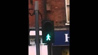 Flashing Green Man UK Pelican Crossing [upl. by Buck]