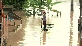 50000 displaced in deadly Brazil floods authorities [upl. by Minsat]