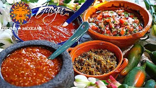 Las Mejores Salsas Para Tacos [upl. by Nivlek]