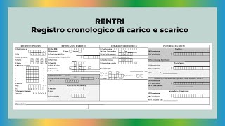 RENTRI Registro cronologico di carico e scarico [upl. by Narad]