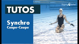 TUTO SYNCHRO COUPECOUPE  Educatif  SupportScull  SynchronizedSwimming ArtisticSwimming [upl. by Epillihp]