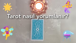 ✨ Tarot dersleri 1  Tarot nasıl bakılır Nasıl yorumlanır Örnek açılım 🔮 [upl. by Vezza355]