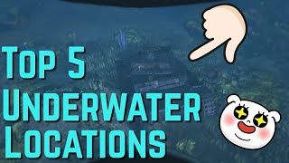 Gta V  Top 5 Underwater Locations [upl. by Nored]