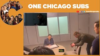 Chicago PD  Bastidores do episódio 8x08 Legenda PTBR [upl. by Llerrehs]