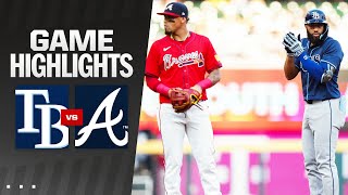 Rays vs Braves Game Highlights 61424  MLB Highlights [upl. by Albertson]