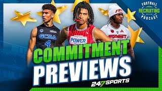 Football Recruiting Podcast 5STAR Commitment Previews  INTEL  Top Freshmen in EA Sports CFB 25 [upl. by Odysseus]