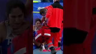 Eléni Klaoudia Polak Injured😭I Womens Pole Vault [upl. by Jarrett]