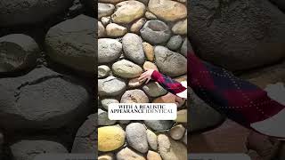 Create a Pebble Stone Feature Wall in Under 5 Minutes [upl. by Lani]