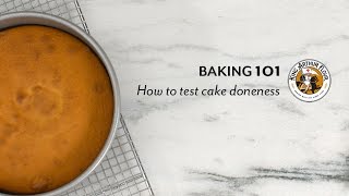 How to test cake doneness [upl. by Sarah768]