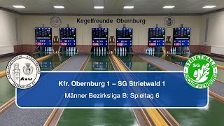 Kegelfreunde Obernburg 2  SG Strietwald 1  Mix Bezirksliga B [upl. by Filahk]