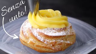 ZEPPOLE DI SAN GIUSEPPE al Forno o Fritte Fatte in Casa come in Pasticceria [upl. by Scriven]