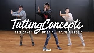 How To Do Tutting Concepts Ft Slim Boogie  Dance Tutorials  STEEZYCO [upl. by Assen]