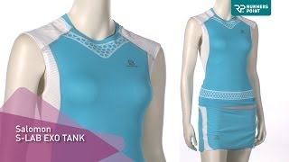 Damen Laufshirt Salomon SLab Exo Tank [upl. by Kurth]