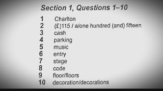 answeris of hiring a public room ielts listening [upl. by Fleischer]