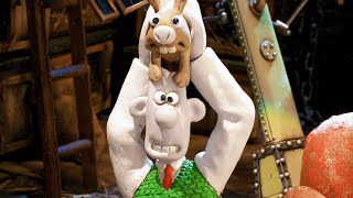 WALLACE amp GROMIT THE CURSE OF THE WERERABBIT Clip  quotRabbit Rehabilitationquot 2005 [upl. by Hemminger]