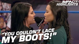 Gail Kim Comes Out of Retirement to Face Tessa Blanchard  IMPACT Highlights Mar 29 2019 [upl. by Haikan321]