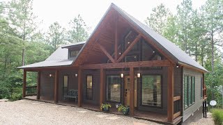 Rustic Beautiful Luna Ridge Lake Life Cabins Perfect Getaway for Couples and Small Families [upl. by Asiaj]