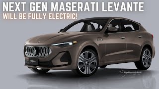 Confirmed Next Gen Maserati Levante Will Arrive In 2025 and Be Fully Electric [upl. by Maleeny372]